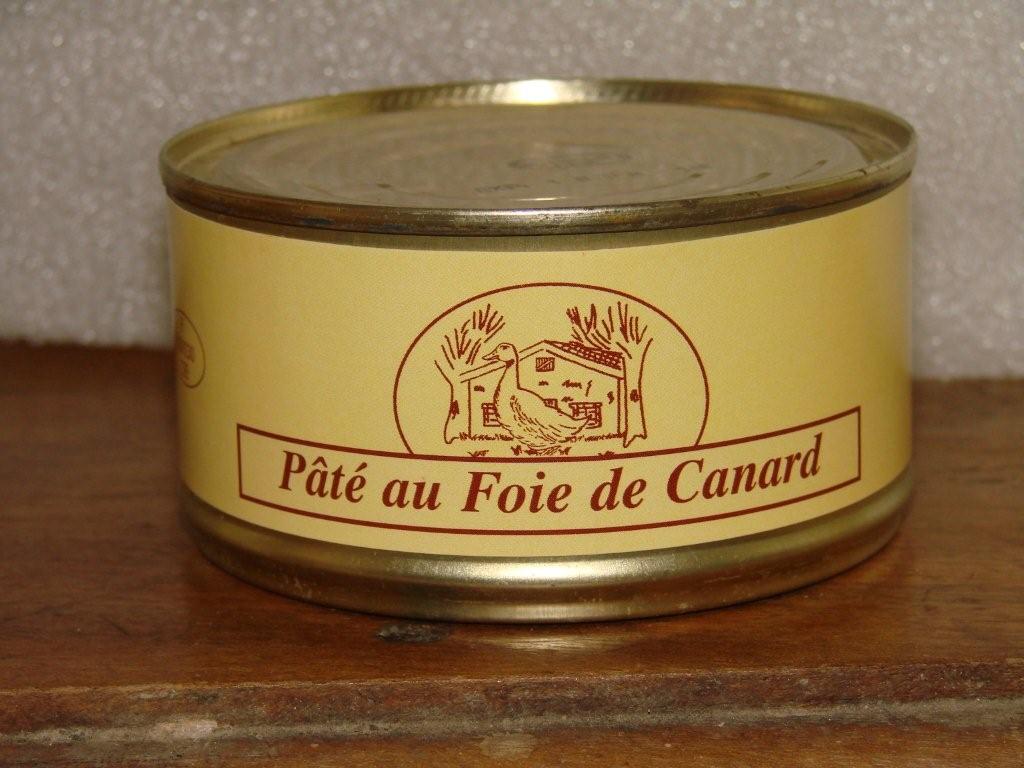 Pâté au foie de Canard - 30% Foie Gras (Boîte